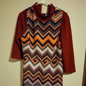 FUNKY Turtleneck dress